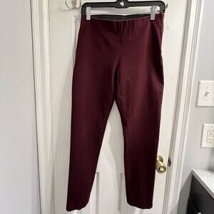 A New Day Burgundy Red Jeggins Sz 4